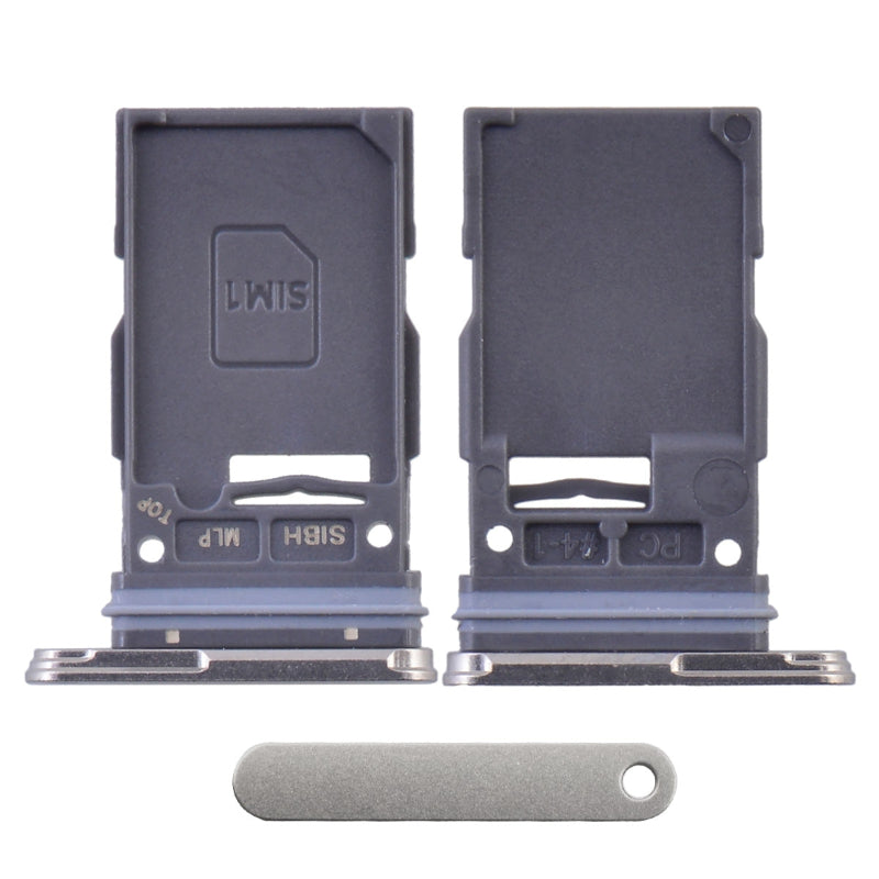 Single Sim Card Tray Compatible with Samsung S24 Ultra (Titanium Gray) Single Sim Card Tray Compatible with Samsung S24 Ultra (Titanium Gray)